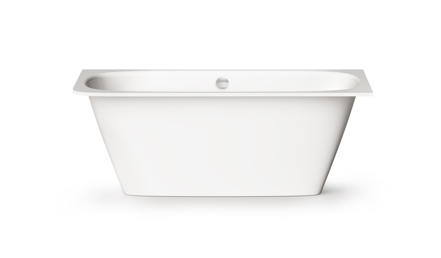 Inbyggnadsbadkar PAA SMART 160 A 160x75 cm, gjutmarmor