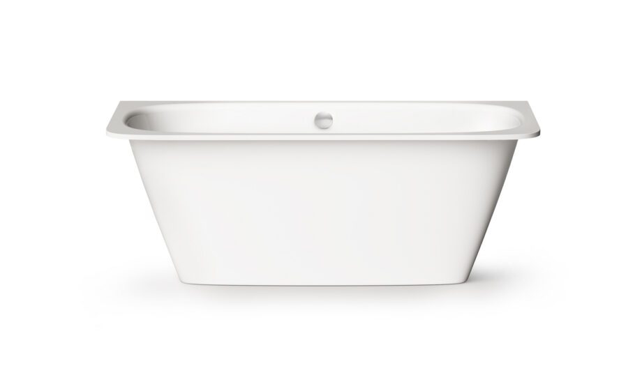 Sisseehitatav kivivann PAA SMART 160 AD 160×75 cm, ümarad nurgad A ja D, läikiv kivimass Inbyggnadsbadkar PAA SMART 160 AD 160x75 cm, gjutmarmor