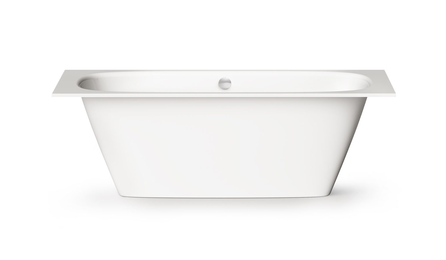 Inbyggnadsbadkar PAA SMART 180 180x75 cm, gjutmarmor