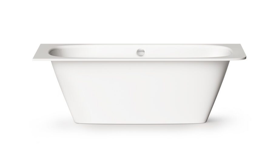 Bath Perla design images on white background Inbyggnadsbadkar PAA SMART 180 D 180x75 cm, gjutmarmor