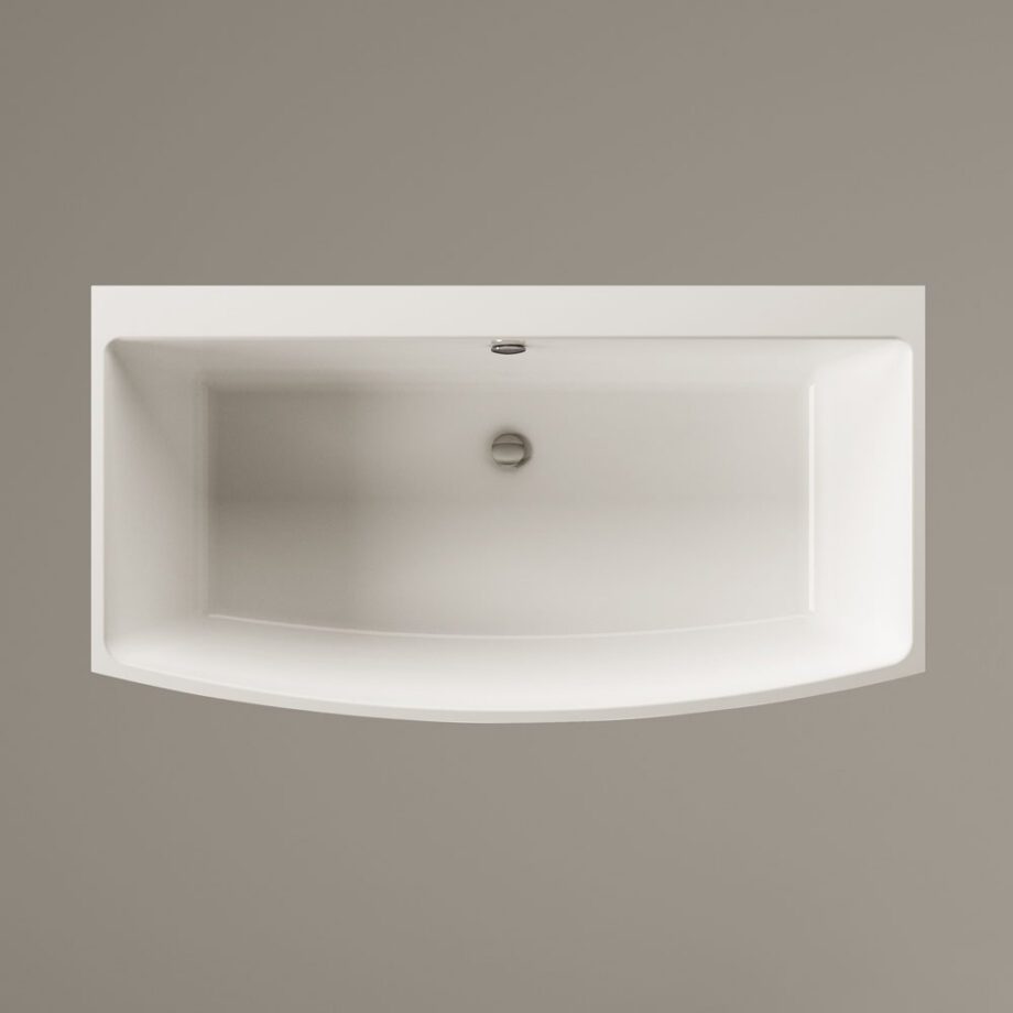 Fristående badkar PAA STEP 170x89 cm, gjutmarmor – 8