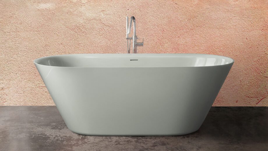 Fristående badkar PAA STORIA 167x72,5 cm, gjutmarmor – 4