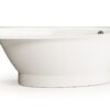Hörnbadkar PAA TRE 170 D 170x100 cm, höger, gjutmarmor