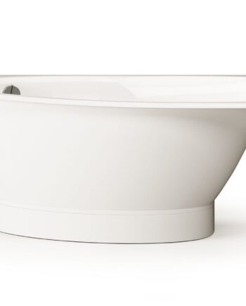 Hörnbadkar PAA TRE 150 A 150x100 cm, vänster, gjutmarmor