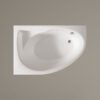 Nurgavann PAA TRE 150 D 150×100 cm, parempoolne, läikiv kivimass 5 Hörnbadkar PAA TRE 150 D 150x100 cm, höger, gjutmarmor – 5