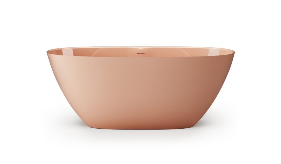 Eraldiseisev kivivann PAA PERLA 160 160×75 cm, läikiv kivimass 2 Fristående badkar PAA PERLA 160 160x75 cm, gjutmarmor – 2