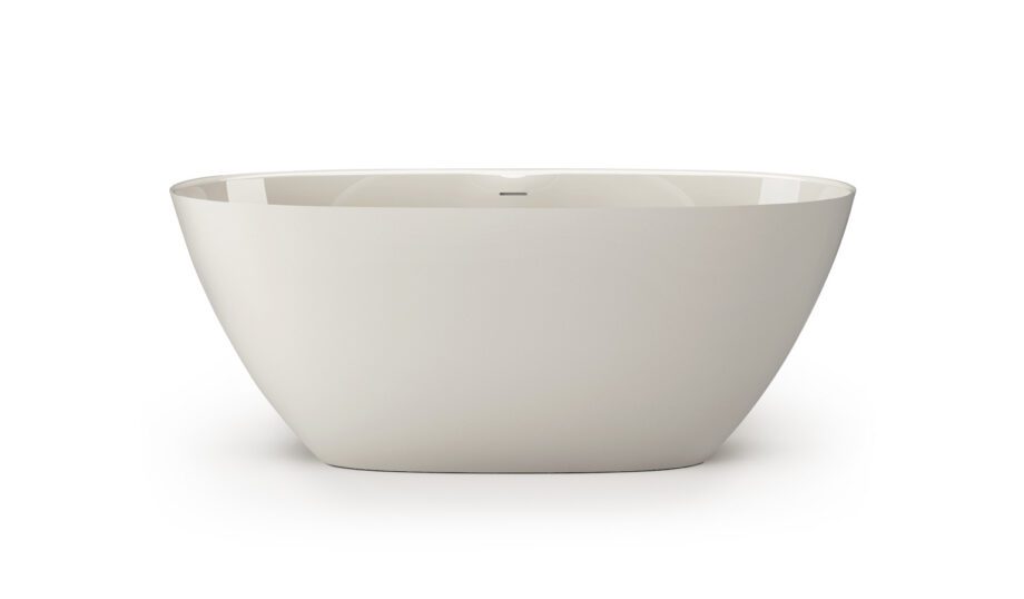 Eraldiseisev kivivann PAA PERLA 160 160×75 cm, läikiv kivimass 3 Fristående badkar PAA PERLA 160 160x75 cm, gjutmarmor – 3