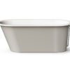 Fristående badkar PAA VARIO L ABCD 166x75 cm, gjutmarmor – 5