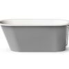 Fristående badkar PAA VARIO L ABCD 166x75 cm, gjutmarmor – 7