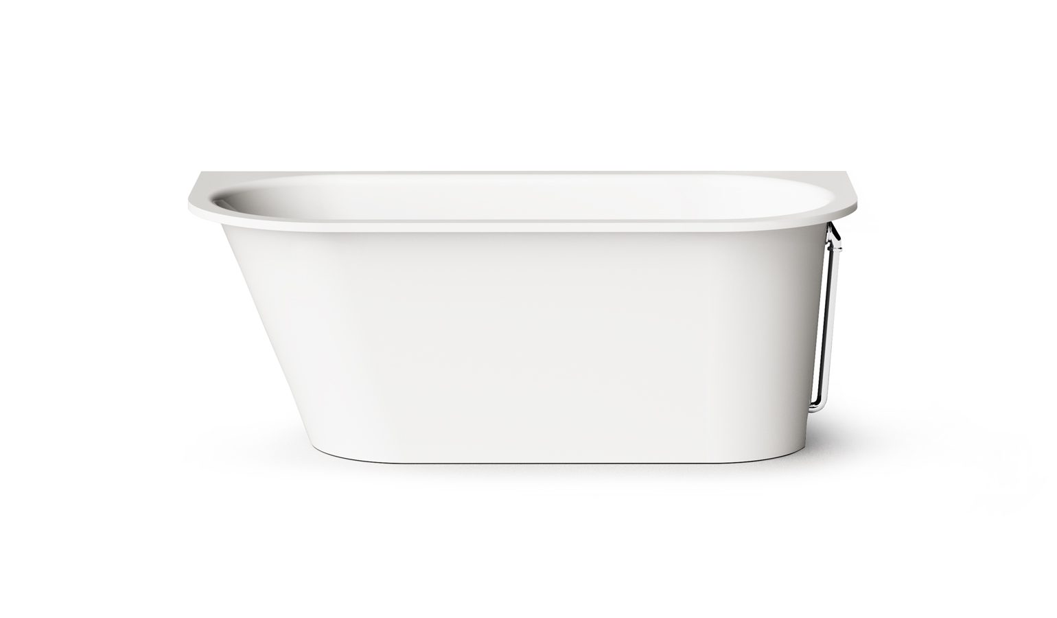 Inbyggnadsbadkar PAA VARIO L AD 166x75 cm, gjutmarmor
