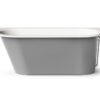 Sisseehitatav kivivann PAA VARIO L AD 166×75 cm, ümarad nurgad A ja D, läikiv kivimass 7 Inbyggnadsbadkar PAA VARIO L AD 166x75 cm, gjutmarmor – 7