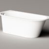 Sisseehitatav kivivann PAA VARIO L BC 166×75 cm, ümarad nurgad B ja C, läikiv kivimass 10 Inbyggnadsbadkar PAA VARIO L BC 166x75 cm, gjutmarmor – 10