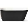 Sisseehitatav kivivann PAA VARIO L BC 166×75 cm, ümarad nurgad B ja C, läikiv kivimass 8 Inbyggnadsbadkar PAA VARIO L BC 166x75 cm, gjutmarmor – 8