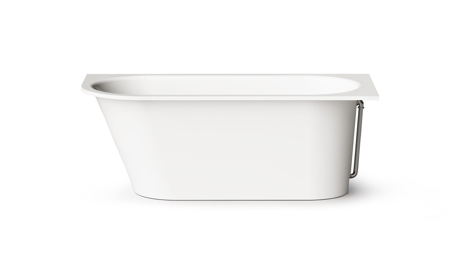 Inbyggnadsbadkar PAA VARIO L A 168x75 cm, gjutmarmor