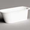 Inbyggnadsbadkar PAA VARIO M AB 158x75 cm, gjutmarmor – 10