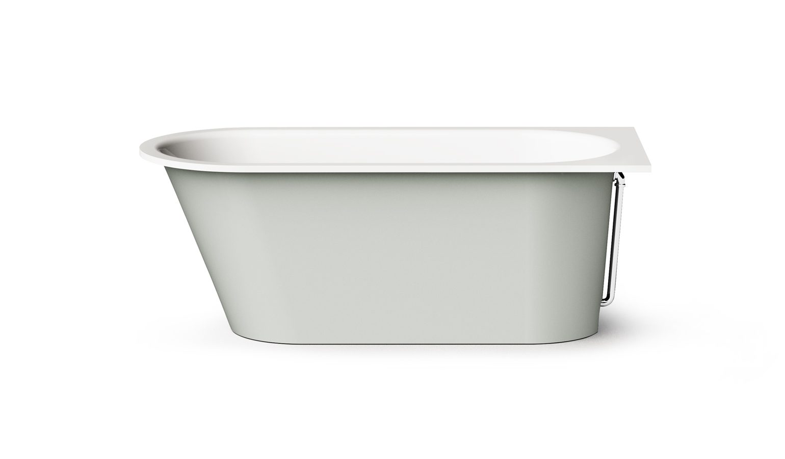 Inbyggnadsbadkar PAA VARIO L AB 168x75 cm, gjutmarmor – 6