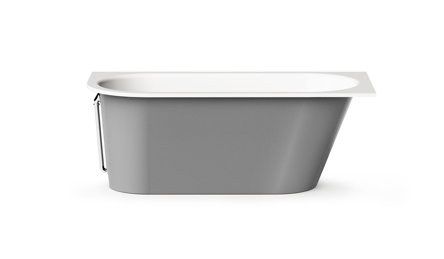 Inbyggnadsbadkar PAA VARIO L C 168x75 cm, gjutmarmor – 7
