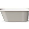 Sisseehitatav kivivann PAA VARIO L 170×75 cm, läikiv kivimass 6 Inbyggnadsbadkar PAA VARIO L 170x75 cm, gjutmarmor – 6