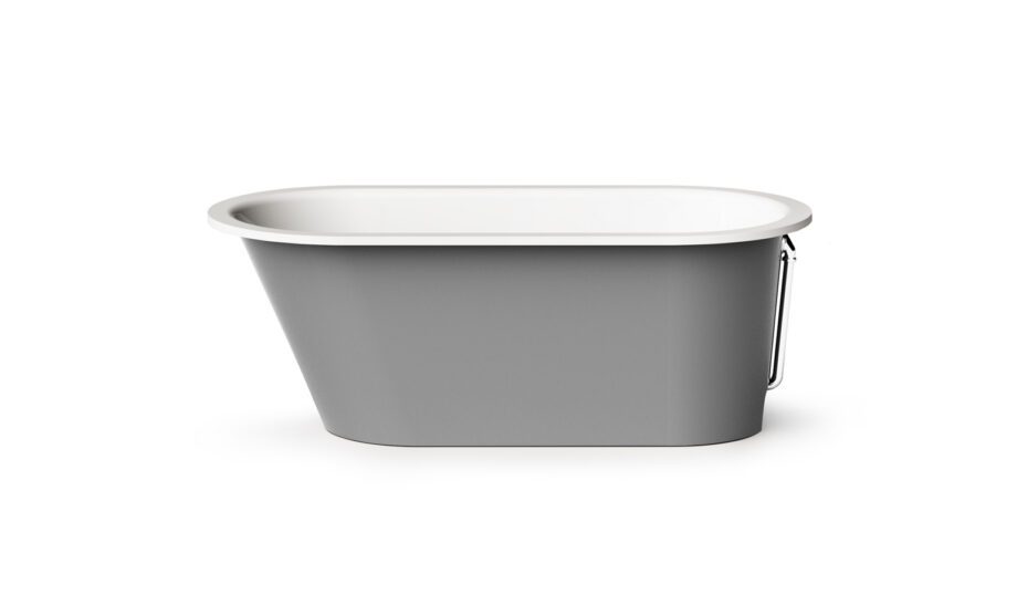 Eraldiseisev kivivann PAA VARIO M ABCD 156×75 cm, kõik nurgad ümarad, läikiv kivimass 7 Fristående badkar PAA VARIO M ABCD 156x75 cm, gjutmarmor – 7