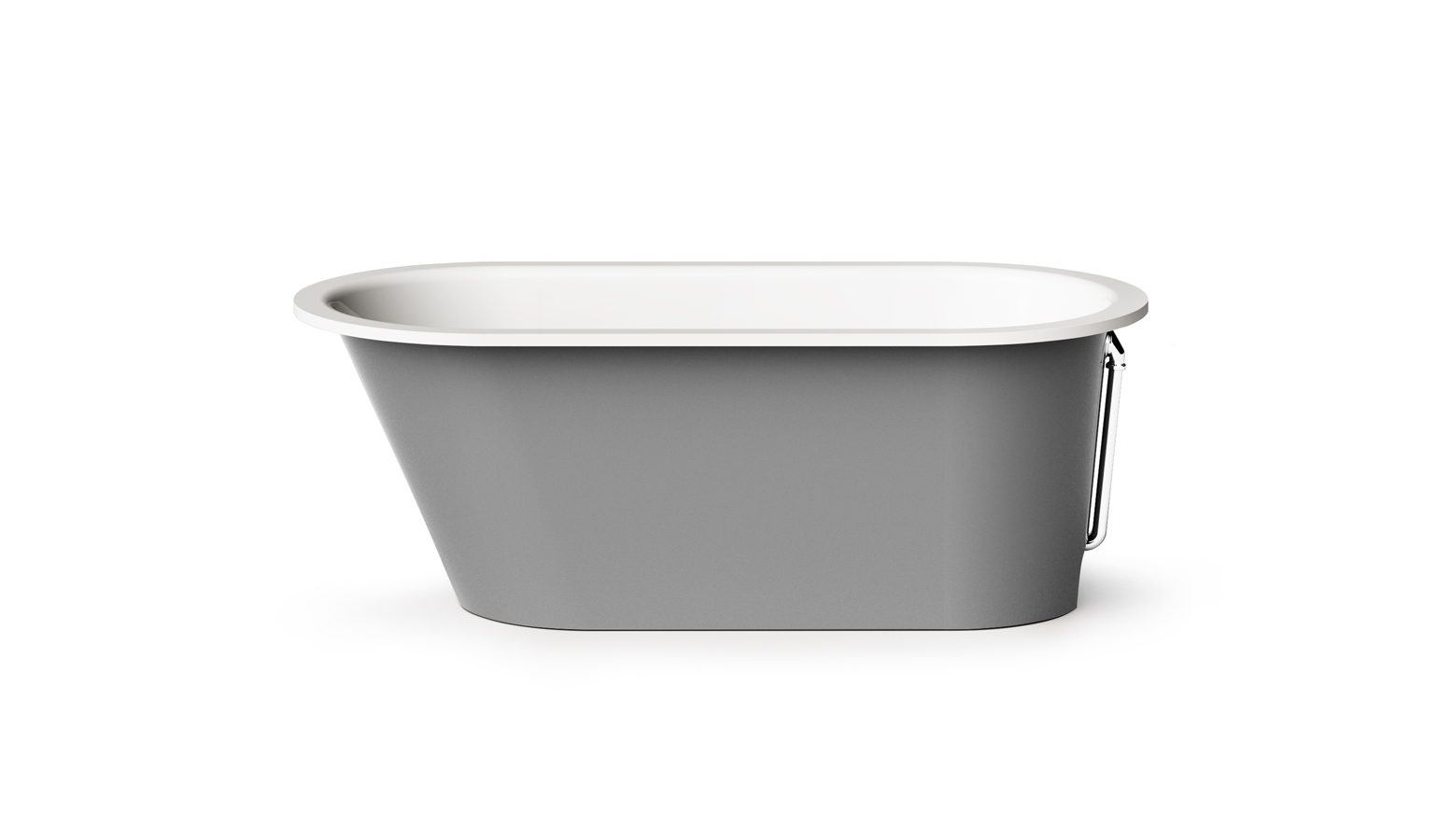 Fristående badkar PAA VARIO M ABCD 156x75 cm, gjutmarmor – 7