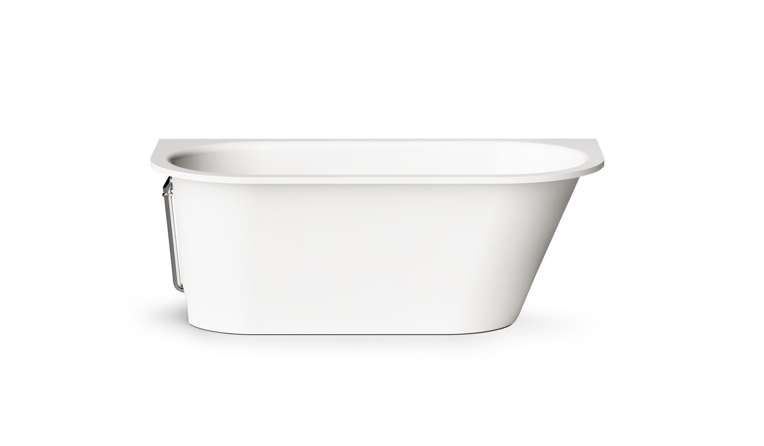 Inbyggnadsbadkar PAA VARIO M BC 156x75 cm, gjutmarmor