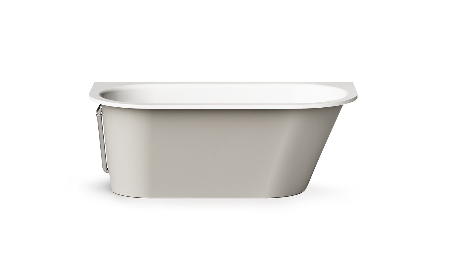 Inbyggnadsbadkar PAA VARIO M BC 156x75 cm, gjutmarmor – 5
