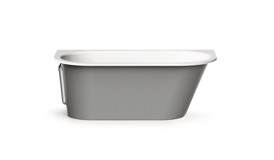 Sisseehitatav kivivann PAA VARIO M BC 156×75 cm, ümarad nurgad B ja C, läikiv kivimass 7 Inbyggnadsbadkar PAA VARIO M BC 156x75 cm, gjutmarmor – 7