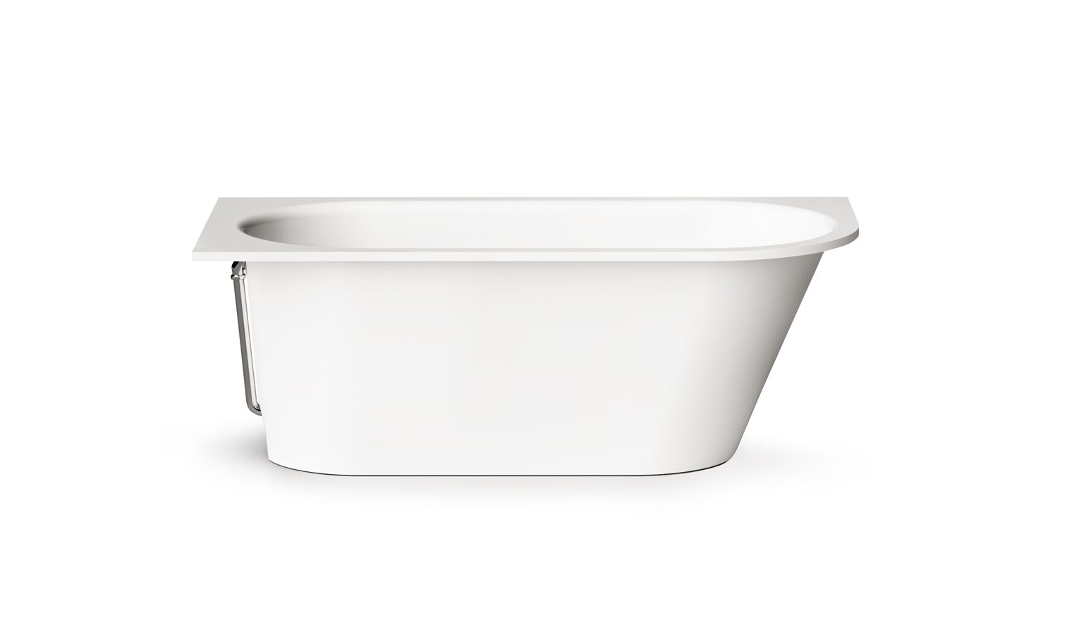 Inbyggnadsbadkar PAA VARIO L B 168x75 cm, gjutmarmor