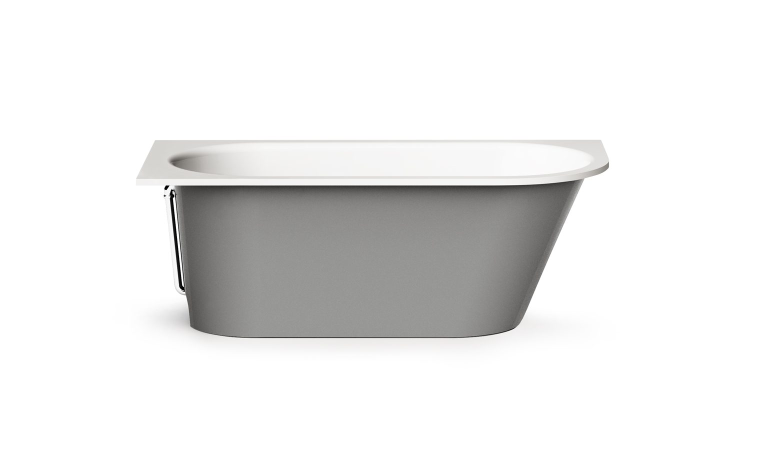 Inbyggnadsbadkar PAA VARIO L B 168x75 cm, gjutmarmor – 7