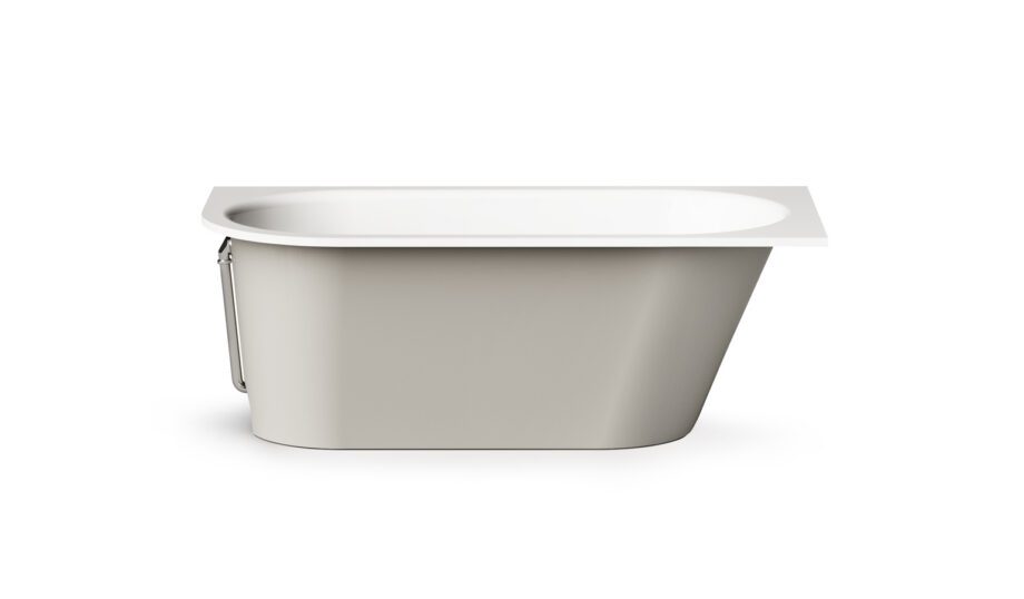 Sisseehitatav kivivann PAA VARIO M C 158×75 cm, ümar nurk C, läikiv kivimass 5 Inbyggnadsbadkar PAA VARIO M C 158x75 cm, gjutmarmor – 5