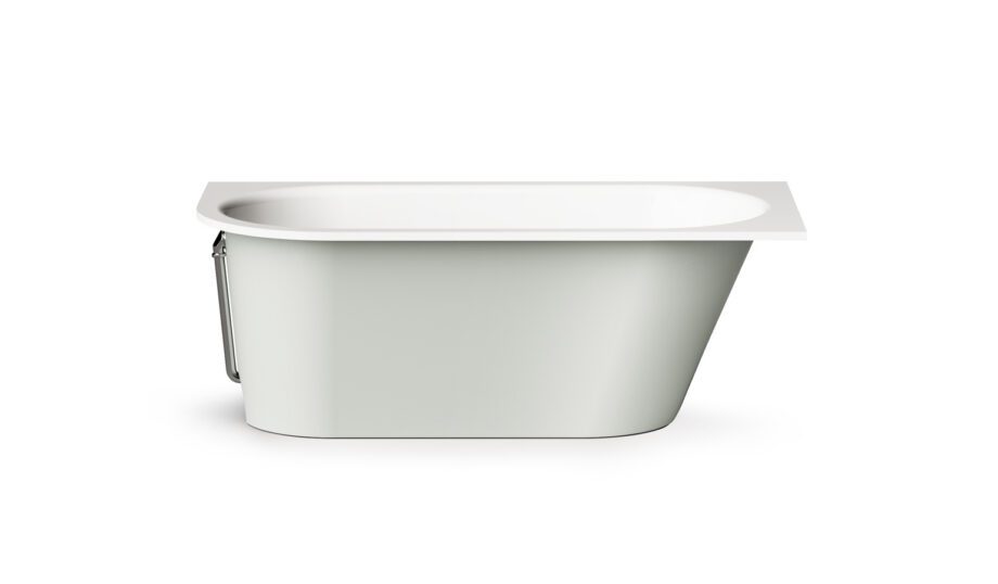 Sisseehitatav kivivann PAA VARIO M C 158×75 cm, ümar nurk C, läikiv kivimass 6 Inbyggnadsbadkar PAA VARIO M C 158x75 cm, gjutmarmor – 6