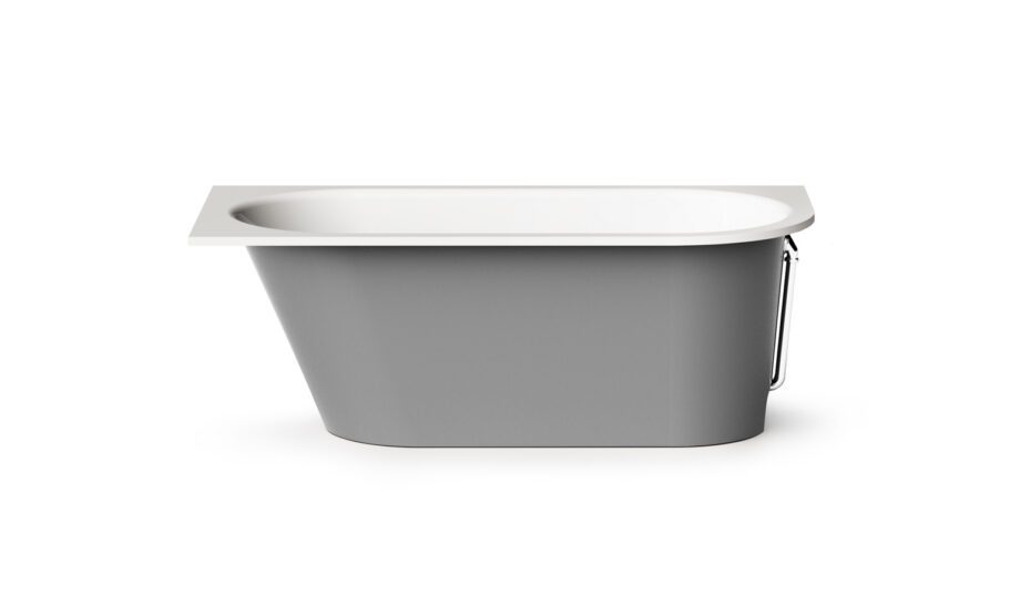 Sisseehitatav kivivann PAA VARIO M D 158×75 cm, ümar nurk D, läikiv kivimass 7 Inbyggnadsbadkar PAA VARIO L D 168x75 cm, gjutmarmor – 7