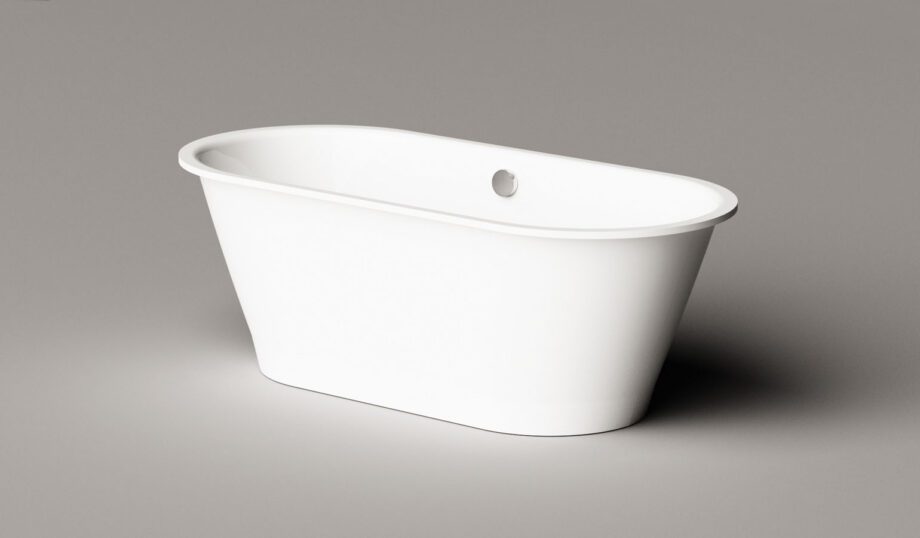 Fristående badkar PAA VARIO XL ABCD 175x80 cm, gjutmarmor – 10