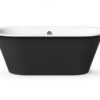 Fristående badkar PAA VARIO XL ABCD 175x80 cm, gjutmarmor – 9