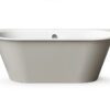 Sisseehitatav kivivann PAA VARIO XL AD 175,5×80 cm, ümarad nurgad A ja D, läikiv kivimass 6 Inbyggnadsbadkar PAA VARIO XL AD 175,5x80 cm, gjutmarmor – 6