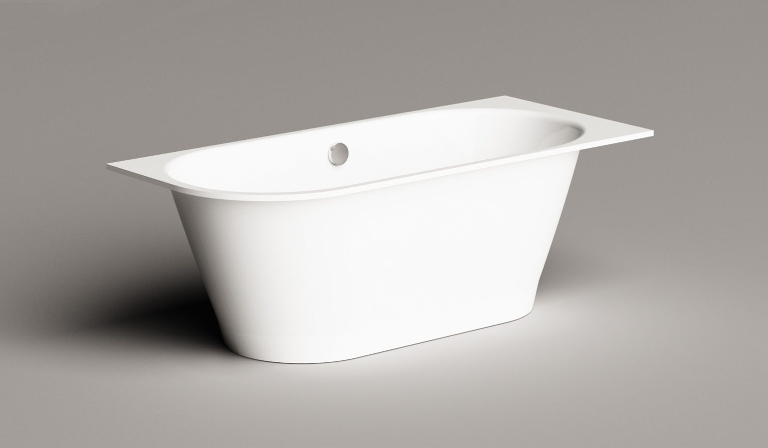 Inbyggnadsbadkar PAA VARIO XL A 180x80 cm, gjutmarmor – 11