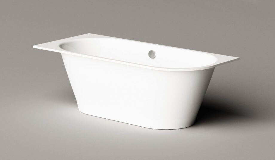 Inbyggnadsbadkar PAA VARIO XL D 180x80 cm, gjutmarmor – 10