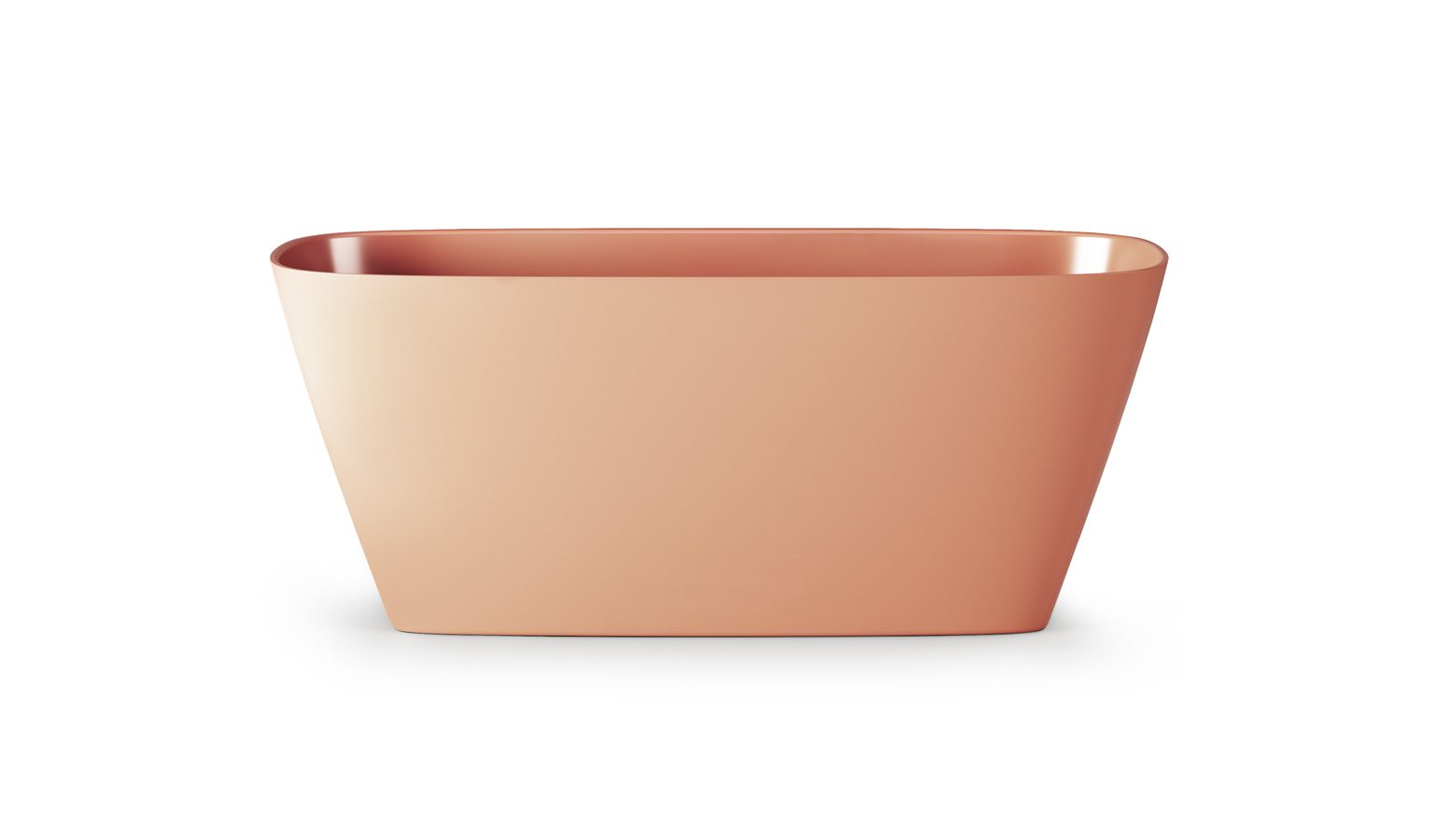 Fristående badkar PAA DUNA 150x65 cm, gjutmarmor – 4