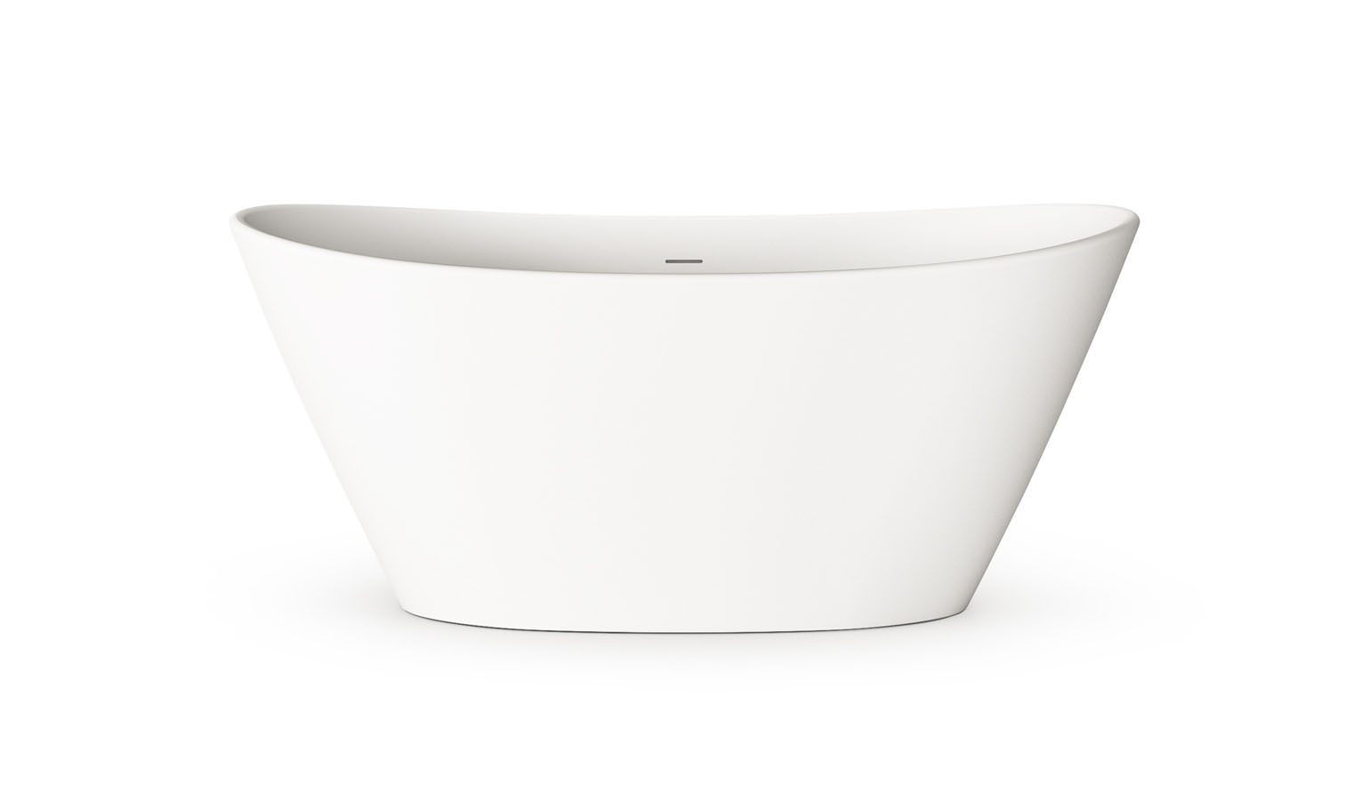 Fristående badkar PAA AMORE 160x85 cm, Silkstone
