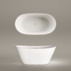 Eraldiseisev kivivann PAA AMORE 160×85 cm, matt Silkstone 8 Fristående badkar PAA AMORE 160x85 cm, Silkstone – 8
