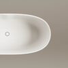 Eraldiseisev kivivann PAA BELLA 170×80 cm, matt Silkstone 10 Fristående badkar PAA BELLA 170,5x80 cm, Silkstone – 10