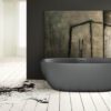 Must eraldiseisev kivivann PAA BELLA Graphite 170×80 cm, matt 2 Fristående badkar PAA BELLA 170,5x80 cm, svart Graphite – 2