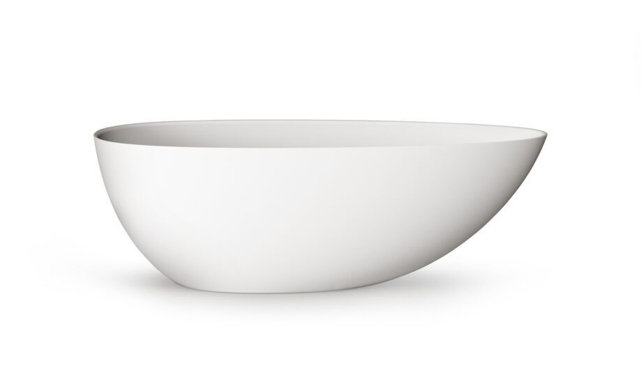Fristående badkar PAA BELLA OVO 170x80 cm, Silkstone