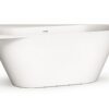 Nurgavann PAA DECO CORNER D 160×127 cm, parempoolne, matt Silkstone Hörnbadkar PAA DECO CORNER D 160x127 cm, höger, Silkstone