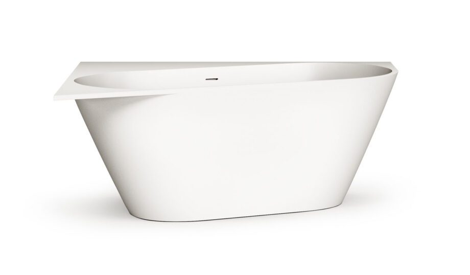 Nurgavann PAA DECO CORNER D 160×127 cm, parempoolne, matt Silkstone Hörnbadkar PAA DECO CORNER D 160x127 cm, höger, Silkstone