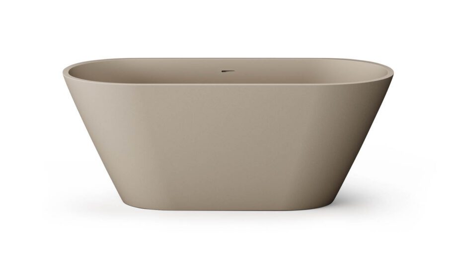 Fristående badkar PAA DECO NUDO 166x72,5 cm, Silkstone – 4