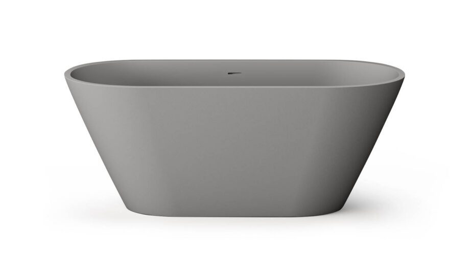 Fristående badkar PAA DECO NUDO 166x72,5 cm, Silkstone – 3