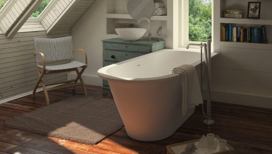 Mõõdu järgi kivivann PAA DECO SHAPE M kuni 180×85 cm, matt Silkstone 3 Måttbeställt badkar PAA DECO SHAPE L, Silkstone – 3