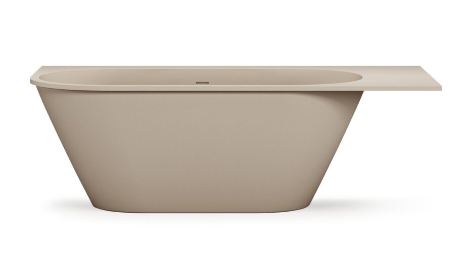 Mõõdu järgi kivivann PAA DECO SHAPE RE A 170–200×82,5 cm, matt Silkstone 7 Måttbeställt badkar PAA DECO SHAPE RE A, Silkstone – 7