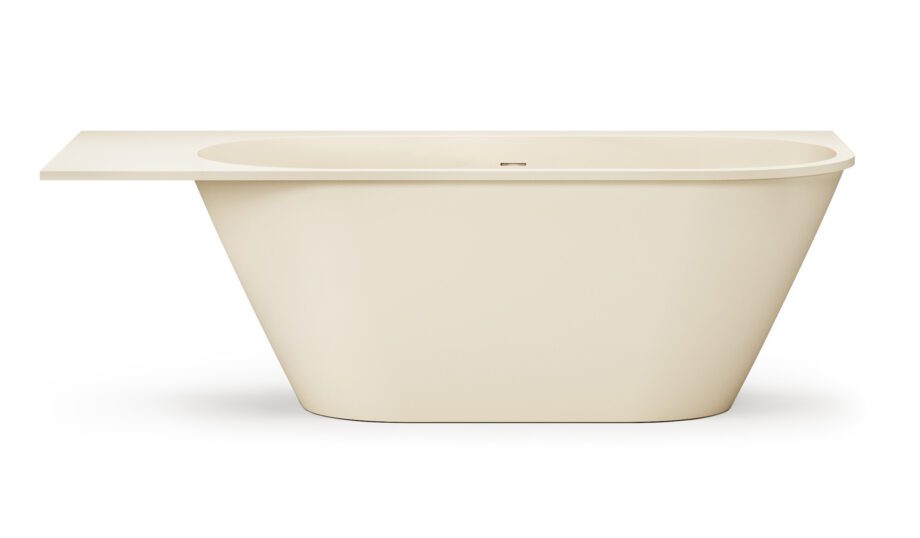Mõõdu järgi kivivann PAA DECO SHAPE RE D 170–200×82,5 cm, matt Silkstone 8 Måttbeställt badkar PAA DECO SHAPE RE D, Silkstone – 8